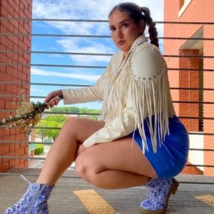 Brand New Floral Boots